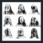 Creepy Masks ポスター<br><div class="desc">。。</div>