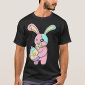 Creepy Pastel Goth Easter Bunny Cute Tシャツ (正面)