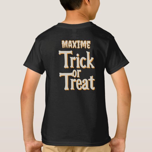 Creepy Pumpkin & Spider Fall Design – Cozy Spooky  Tシャツ (裏面)