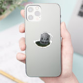 Creepy R.I.P. Grave Stone Halloween シール (スマートフォン)