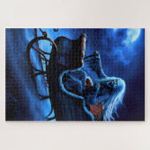 Creepy Sleigh Ghoul flies through the sky! ジグソーパズル (横)