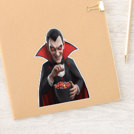Creepy Vampire Dracula シール