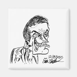 creepy villain cartoon マグネット