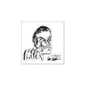 creepy villain cartoon ラバースタンプ (インプリント)