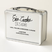 creepy villain cartoon art メタルランチボックス (裏面)