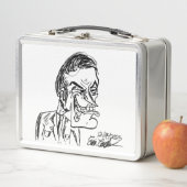 creepy villain cartoon art メタルランチボックス (インサイチュ)