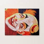 Creepy Vintage Clown 13 Puzzle ジグソーパズル (横)