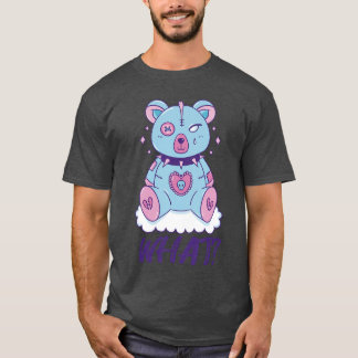 Creepyeddy What Horror Murderouseddy ベア 何少女 Tシャツ