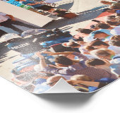 Creer en algo para esforzarte al máximo フォトプリント            (角)