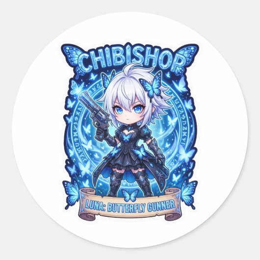 Créez votre autocollant ラウンドシール (正面)