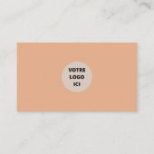 Créez votre propre carte de visite à code QR 名刺 (裏面)