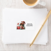 Créez votre propre Sticker rond classique d'elfe ラベル (インサイチュ)