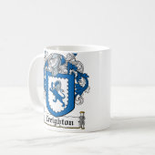 Creightonの家紋 コーヒーマグカップ (正面左)