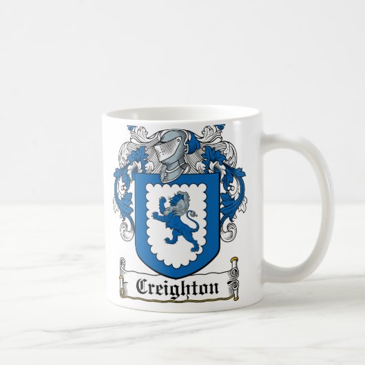 Creightonの家紋 コーヒーマグカップ (右)