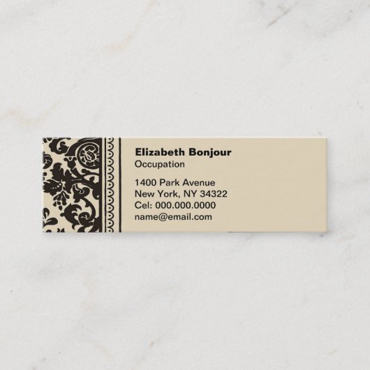 Cremeスリムフランスの通話カード コーリングカード (正面)