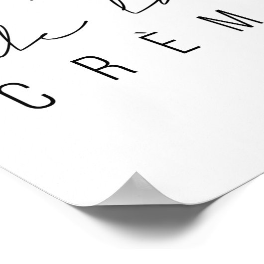 Creme de la Creme ポスター (角)