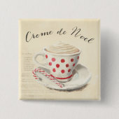 Creme de Noel 缶バッジ (正面)