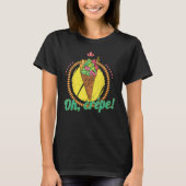 Crepe French pancake Matcha crepes baking filling  Tシャツ (正面)