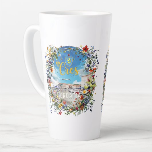 Cres  カフェラテマグ (左アングル)