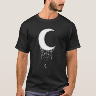 Crescent Moon Aesthetic Goth Soft Grunge Gothic Wi Tシャツ