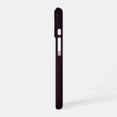 Crescent Moon Dark Minimal Phone Case iPhone 16ケース (左側面)