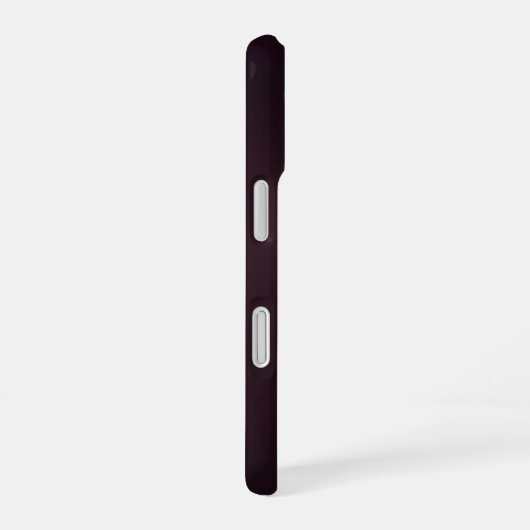 Crescent Moon Dark Minimal Phone Case iPhone 16ケース (右側面)