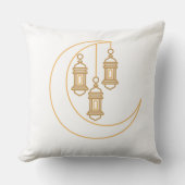 Crescent Moon Lantern Pillow クッション (正面)