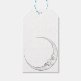 Crescent Moon Paper Gift Tags ギフトタグ