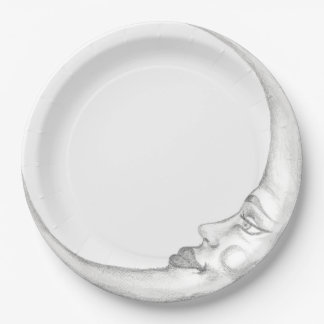 Crescent Moon Paper Plate ペーパープレート