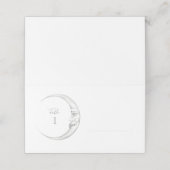 Crescent Moon Table Number Place Card プレイスカード (外部開封)