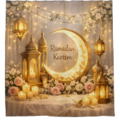 Crescent Of Light & Peace - シャワーカーテン (正面)