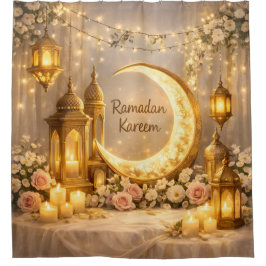 Crescent Of Light & Peace -  シャワーカーテン