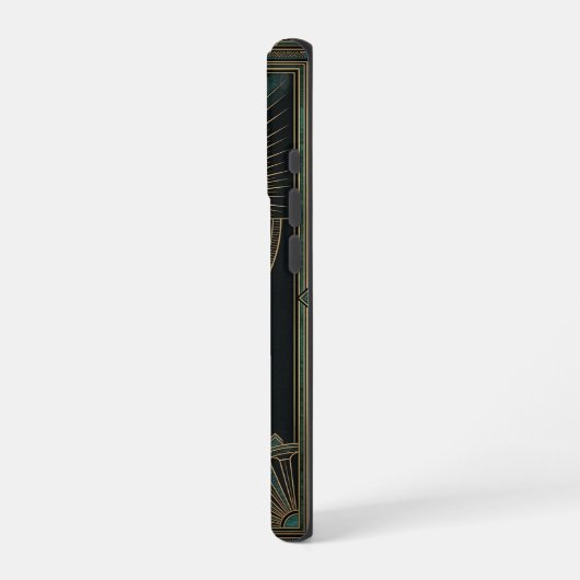 Crescent Star Deco Moon | Art iPhone 16 Pro Case iPhoneケース (左側面)