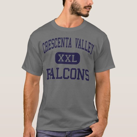 Crescenta Valley - 《鳥》ハヤブサ-高La Crescenta Tシャツ (正面)