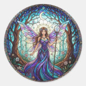 CrescentMoonFairy ラウンドシール (正面)