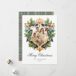 Crestエレガント Christmasフォトカード シーズンカード