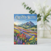 Crested Butte Colorado ポストカード (スタンド正面)