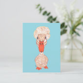 CRESTED DUCK シーズンポストカード (スタンド正面)