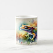 Crested Gecko 180624AREF115 - Watercolor コーヒーマグカップ (中央)