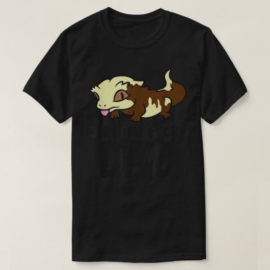 Crested Gecko Dad Lizard Reptile Crested Gecko Pap Tシャツ (デザイン正面)