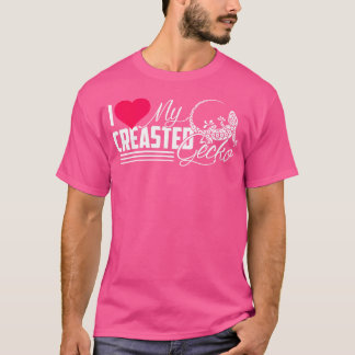 Crested Gecko I Love My Crested Gecko Tシャツ