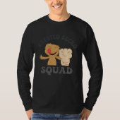 Crested Gecko Squad Wildlife Nature Lizard Tシャツ (正面)