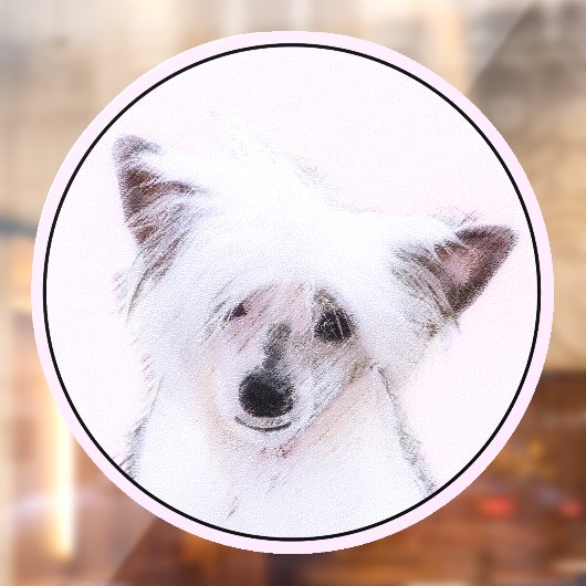 Crested Powderpuff中国のの絵画一覧 – Dog Art ウィンドウサイン (シート2)