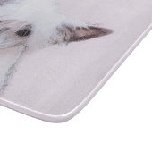 Crested Powderpuff中国のの絵画一覧 – Dog Art カッティングボード (角)