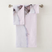 Crested Powderpuff中国のの絵画一覧 – Dog Art バスタオルセット (インサイチュ)