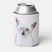 Crested Powderpuff中国のの絵画一覧 – Dog Art 缶クーラー (缶裏面)