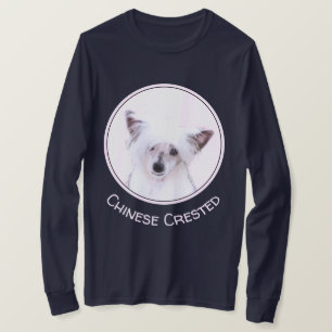 Crested Powerpuf 絵画's -ドッグアート Tシャツ