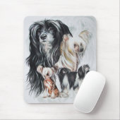 Crested W中国の Ghost マウスパッド (マウス)