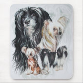 Crested W中国の Ghost マウスパッド (正面)