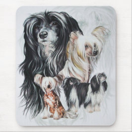 Crested W中国の Ghost マウスパッド